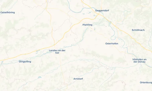 Regenradar Vorschaubild - Aktuelle Niederschläge in Ettling und Umgebung