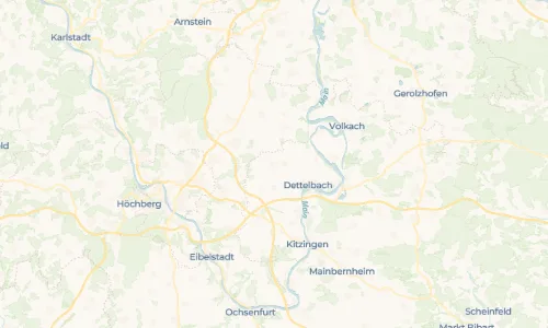 Regenradar Vorschaubild - Aktuelle Niederschläge in Euerfeld und Umgebung