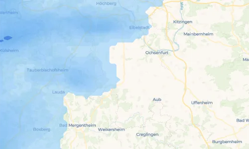 Regenradar Vorschaubild - Aktuelle Niederschläge in Euerhausen und Umgebung