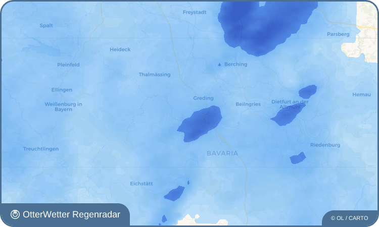 OtterWetter Regenradar-Widget Euerwang