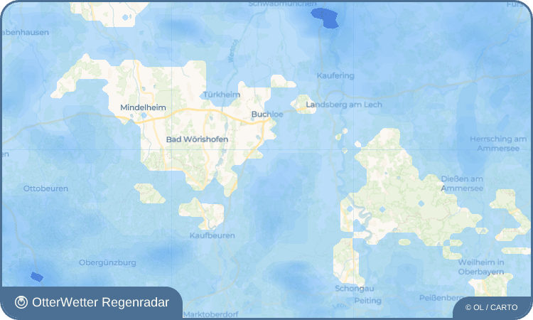 OtterWetter Regenradar-Widget Eurishofen