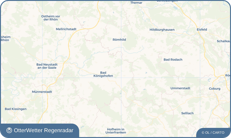 OtterWetter Regenradar-Widget Eyershausen