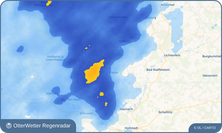 OtterWetter Regenradar-Widget Eyrichshof