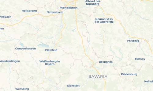 Regenradar Vorschaubild - Aktuelle Niederschläge in Eysölden und Umgebung