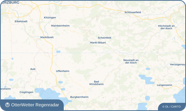 OtterWetter Regenradar-Widget Ezelheim