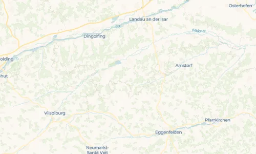 Regenradar Vorschaubild - Aktuelle Niederschläge in Failnbach und Umgebung