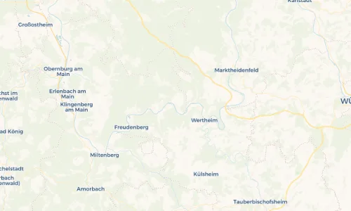 Regenradar-Vorschau: aktuelle Niederschläge in Faulbach und Umgebung