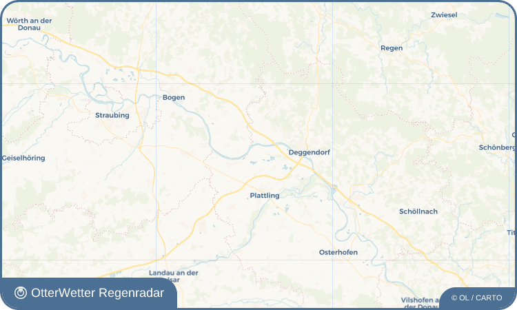 OtterWetter Regenradar-Widget Fehmbach