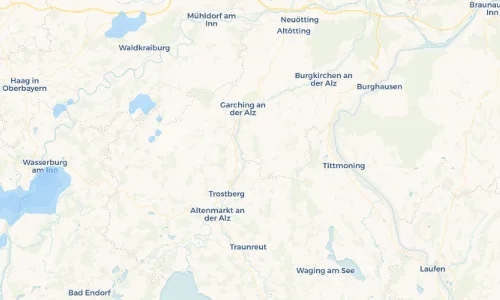 Regenradar Vorschaubild - Aktuelle Niederschläge in Feichten an der Alz und Umgebung