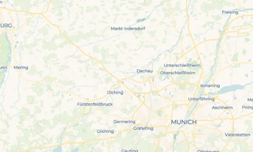 Regenradar Feldgeding: aktuelle Niederschläge in Feldgeding und Umgebung, Stand 24. Oktober 2026 um 4:00 Uhr