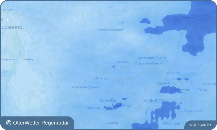 Wetter-Widget-Vorschau mit Vorhersagedaten für Feldgeding