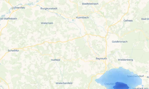 Regenradar Vorschaubild - Aktuelle Niederschläge in Felkendorf und Umgebung