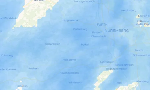 Regenradar Vorschaubild - Aktuelle Niederschläge in Fernabrünst und Umgebung