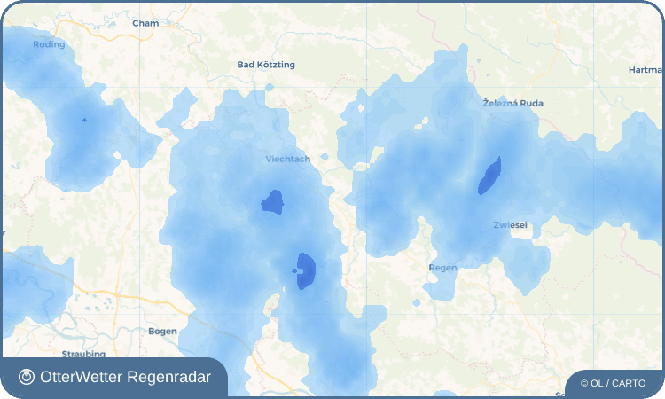 OtterWetter Regenradar-Widget Fernsdorf