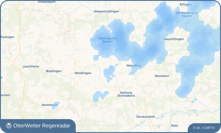 OtterWetter Regenradar-Widget Fessenheim