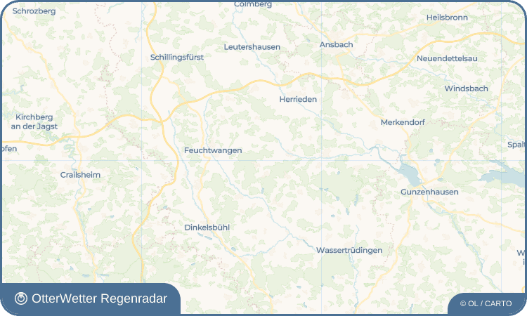 OtterWetter Regenradar-Widget Fetschendorf