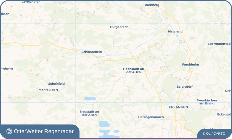 OtterWetter Regenradar-Widget Fetzelhofen