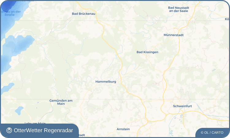 OtterWetter Regenradar-Widget Feuerthal