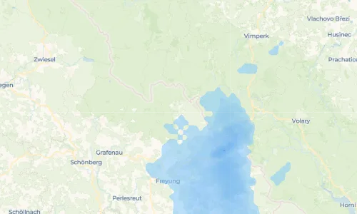 Regenradar-Vorschau: aktuelle Niederschläge in Finsterau und Umgebung