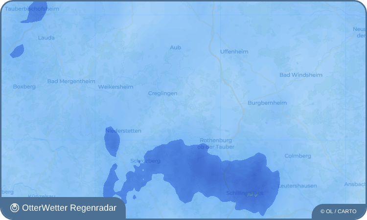 Widget-Vorschau für Finsterlohr Wetter-Widget-Vorschau mit Vorhersagedaten für Finsterlohr