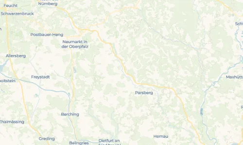 Regenradar-Vorschau: aktuelle Niederschläge in Finsterweiling und Umgebung