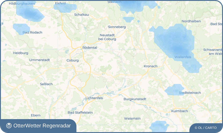 OtterWetter Regenradar-Widget Firmelsdorf