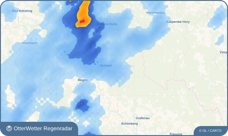 Wetter-Widget-Vorschau mit Vorhersagedaten für Flanitz