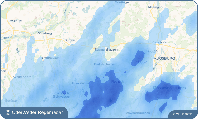 Widget-Vorschau für Fleinhausen Wetter-Widget-Vorschau mit Vorhersagedaten für Fleinhausen