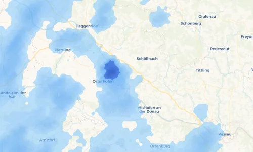 Regenradar Vorschaubild - Aktuelle Niederschläge in Flintsbach und Umgebung