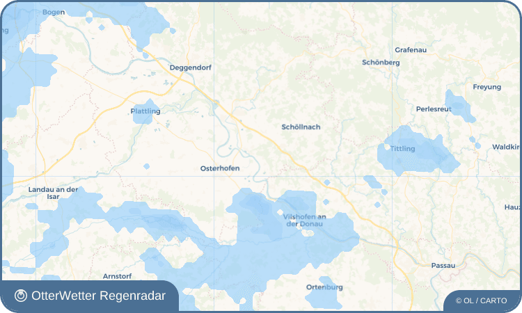 OtterWetter Regenradar-Widget Flintsbach