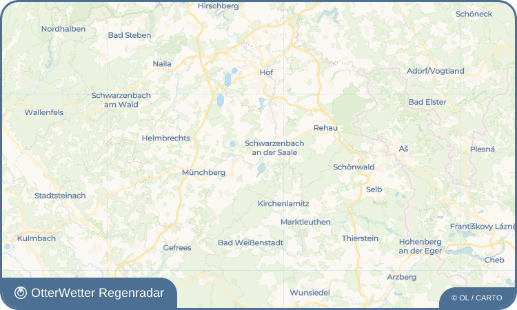 OtterWetter Regenradar-Widget Förbau