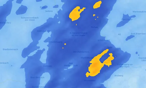 Regenradar Vorschaubild - Aktuelle Niederschläge in Förmitz und Umgebung
