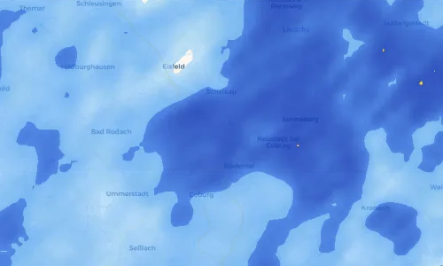 Regenradar Vorschaubild - Aktuelle Niederschläge in Fornbach und Umgebung