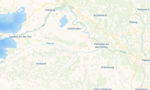 Regenradar Vorschaubild - Aktuelle Niederschläge in Forsthart und Umgebung
