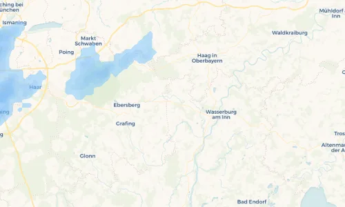 Regenradar Vorschaubild - Aktuelle Niederschläge in Forsting und Umgebung