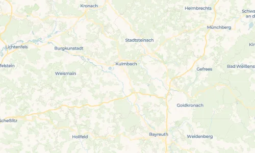 Regenradar Vorschaubild - Aktuelle Niederschläge in Forstlahm und Umgebung