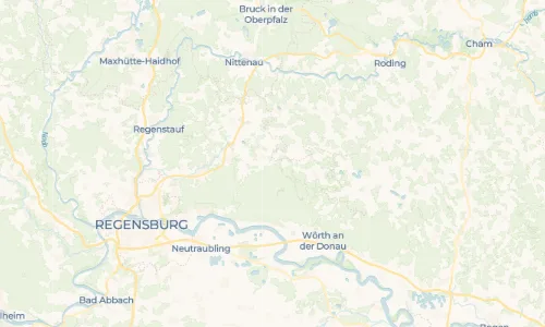 Regenradar Forstmühle: aktuelle Niederschläge in Forstmühle und Umgebung, Stand 20. Oktober 2026 um 8:40 Uhr