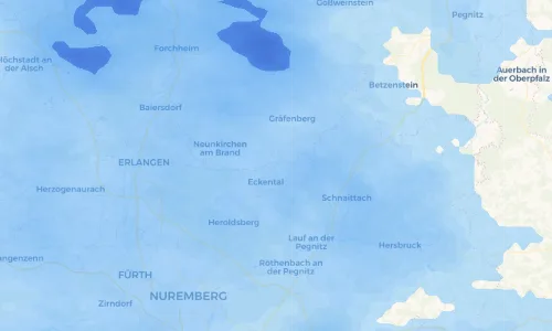 Regenradar Vorschaubild - Aktuelle Niederschläge in Forth und Umgebung