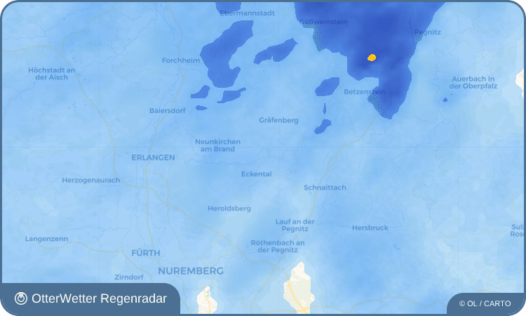 Wetter-Widget-Vorschau mit Vorhersagedaten für Forth