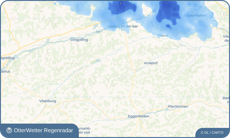 OtterWetter Regenradar-Widget Fränkendorf