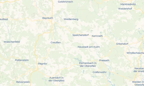 Regenradar Vorschaubild - Aktuelle Niederschläge in Frankenberg und Umgebung