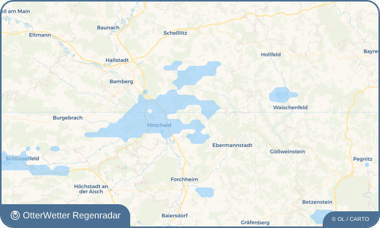 OtterWetter Regenradar-Widget Frankendorf