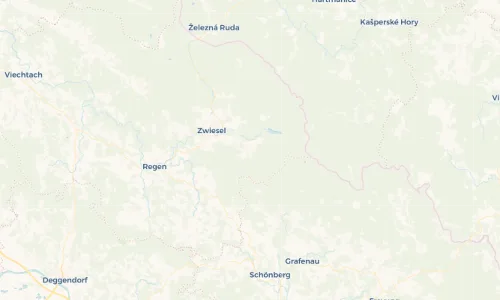 Regenradar Vorschaubild - Aktuelle Niederschläge in Frauenau und Umgebung