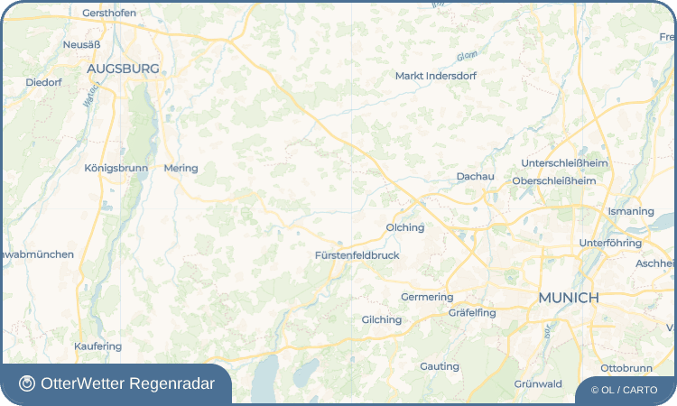 OtterWetter Regenradar-Widget Frauenberg