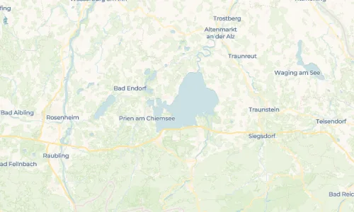 Regenradar Frauenchiemsee: aktuelle Niederschläge in Frauenchiemsee und Umgebung, Stand 19. Oktober 2026 um 7:15 Uhr