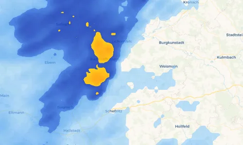 Regenradar Vorschaubild - Aktuelle Niederschläge in Frauendorf und Umgebung
