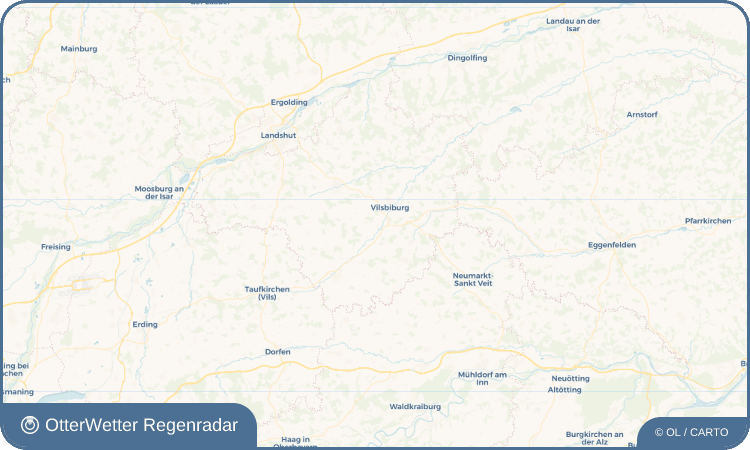 OtterWetter Regenradar-Widget Frauenhaarbach