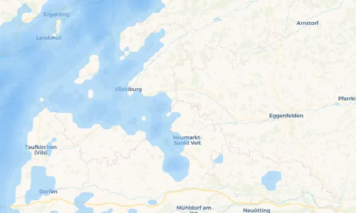Regenradar Vorschaubild - Aktuelle Niederschläge in Frauenhaselbach und Umgebung