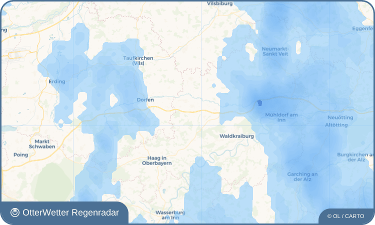 OtterWetter Regenradar-Widget Frauenornau