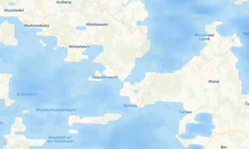 Regenradar Vorschaubild - Aktuelle Niederschläge in Frauenreuth und Umgebung